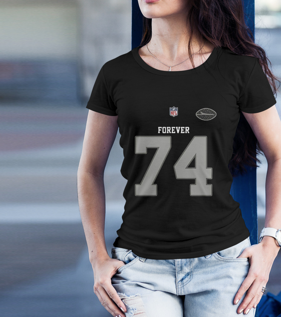 New York Jets Nick Mangold Forever 74 NFL Football T-Shirt