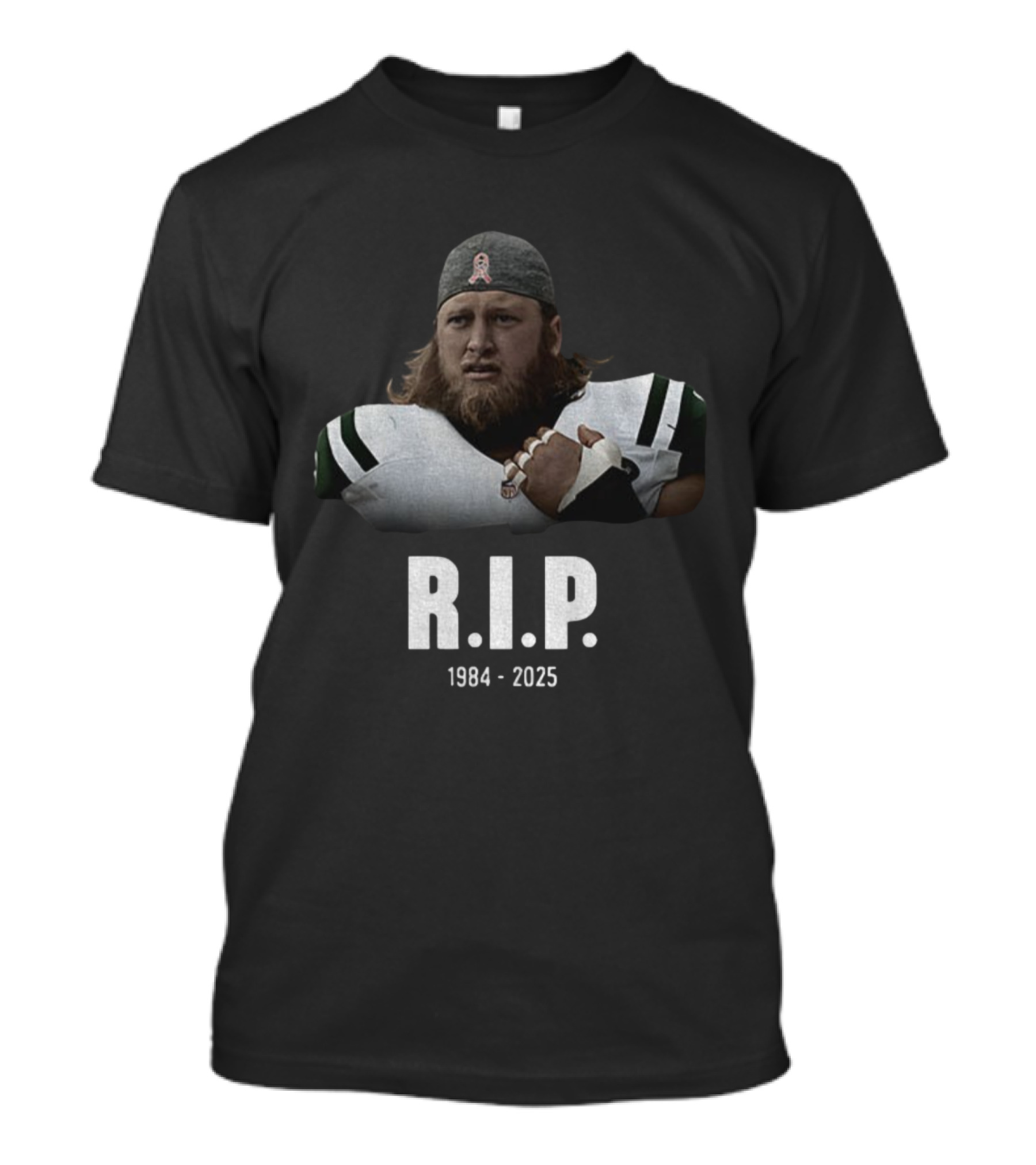 Nick Mangold New York Jets NFL R.I.P. 1984-2025 Legends Never Die T-Shirt