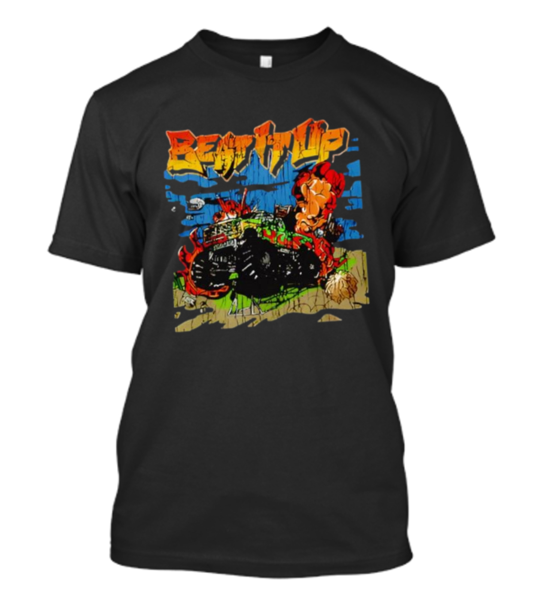 NCT Dream Beat It Up Monster Truck Cartoon Style T-Shirt