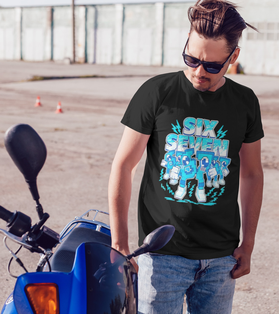 Six Seven Meme 67 Italian Brainrot Birthday T-Shirt