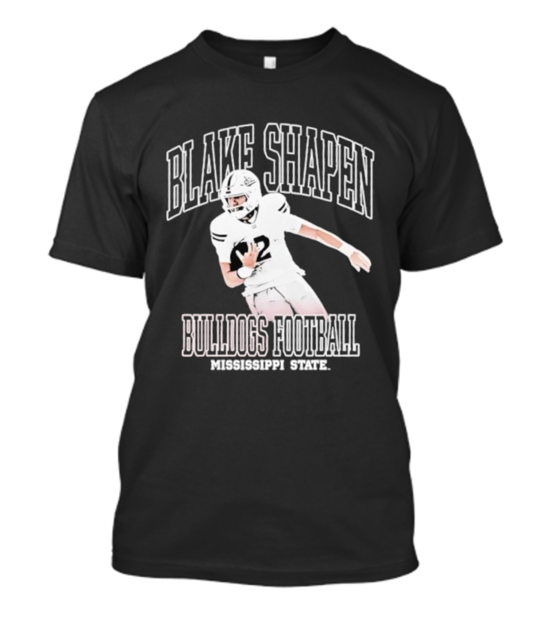 Blake Shapen Bulldogs Football Mississippi State T-Shirt