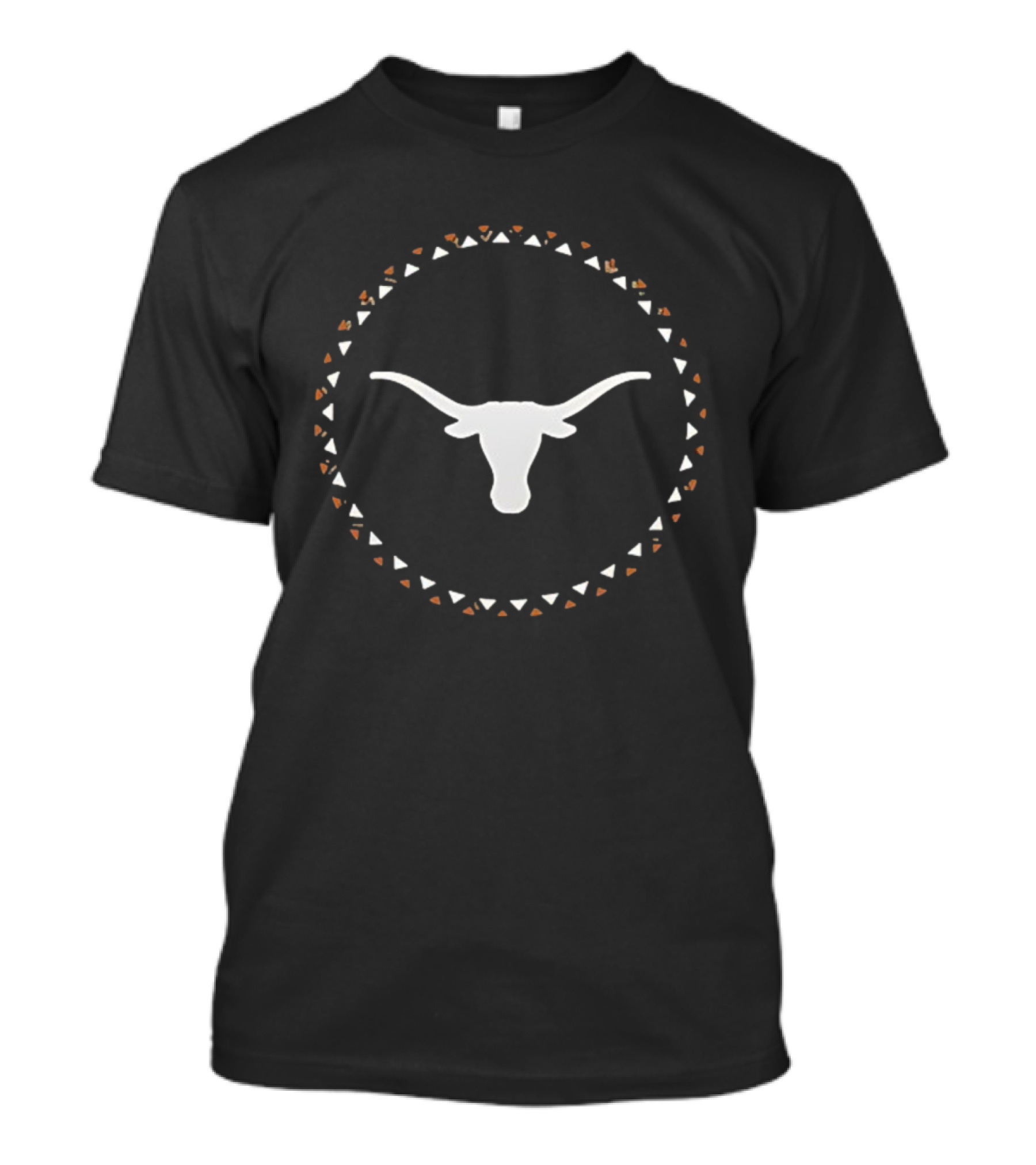 Texas Longhorns Native American Heritage Circle Symbol T-Shirt