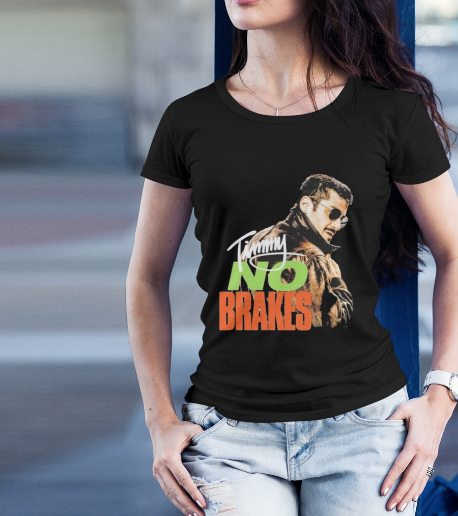 Timmy No Brakes Racing Jacket Sunglasses Style T-Shirt