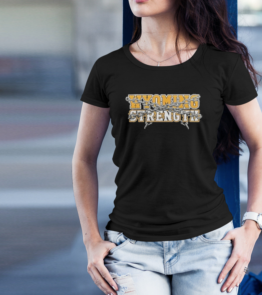Wyoming Cowboys Strength Football Team Matchday T-Shirt