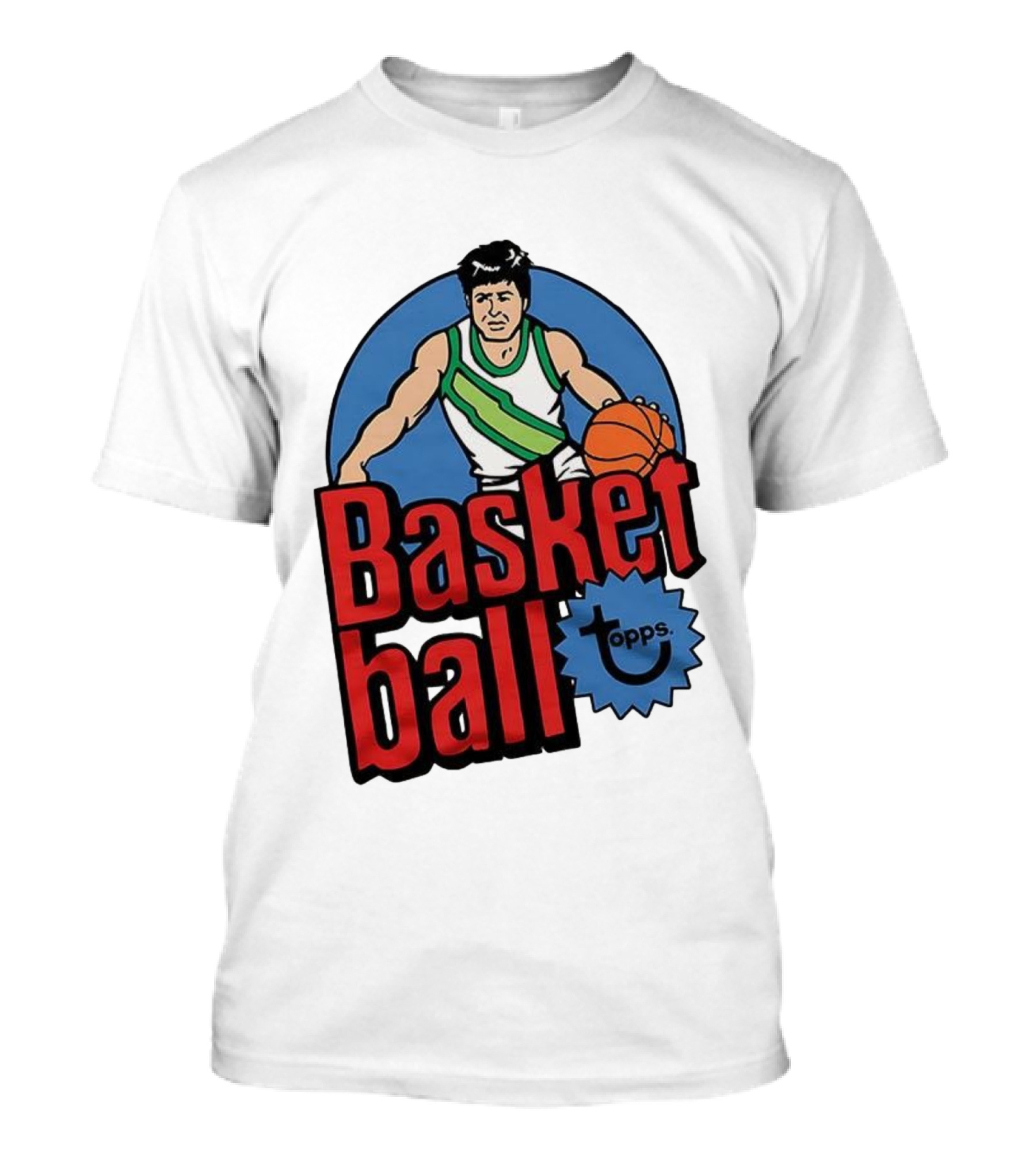 Topps Basketball 1978 Vintage Picture Cards Retro Style T-Shirt