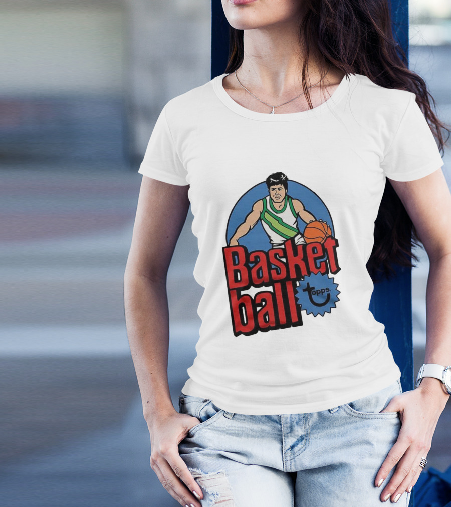 Topps Basketball 1978 Vintage Picture Cards Retro Style T-Shirt