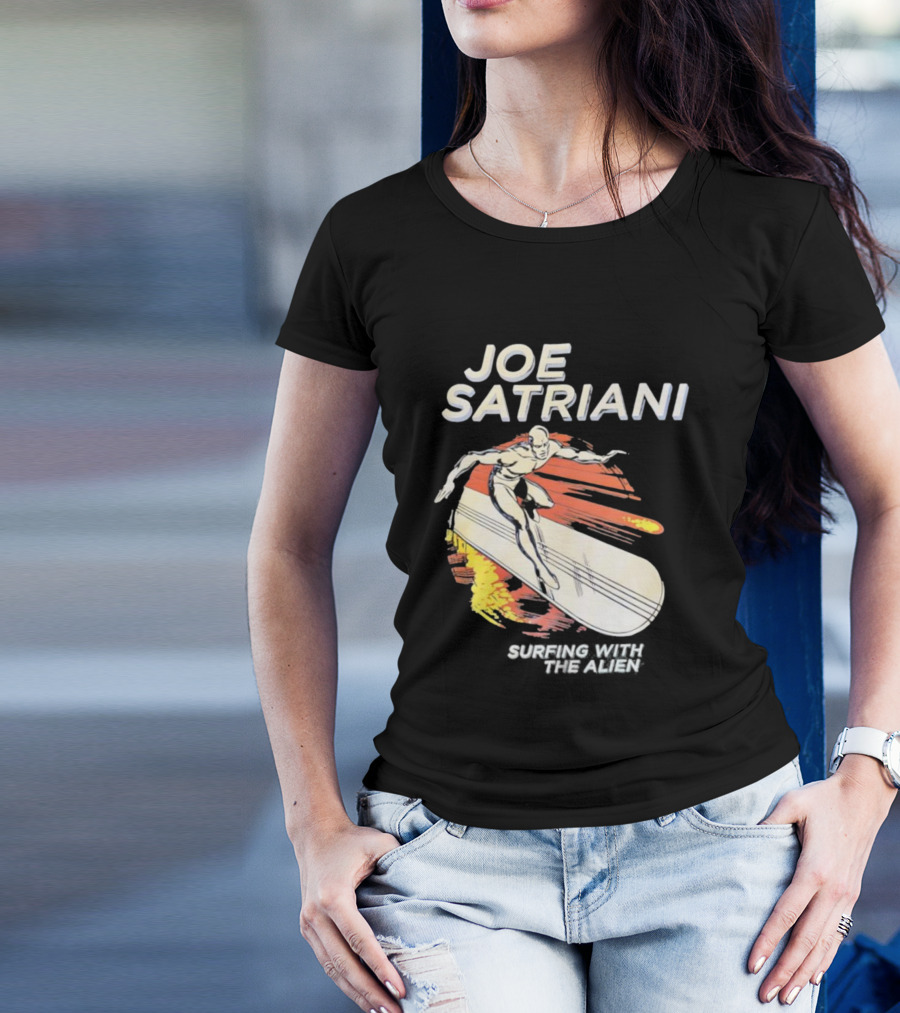 Joe Satriani Surfing With The Alien Cover Art T-Shirt