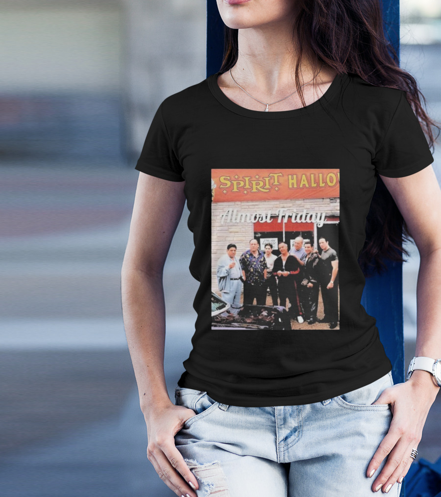 Almost Friday Sopranos Spirit Halloween Italian Eatery T-Shirt