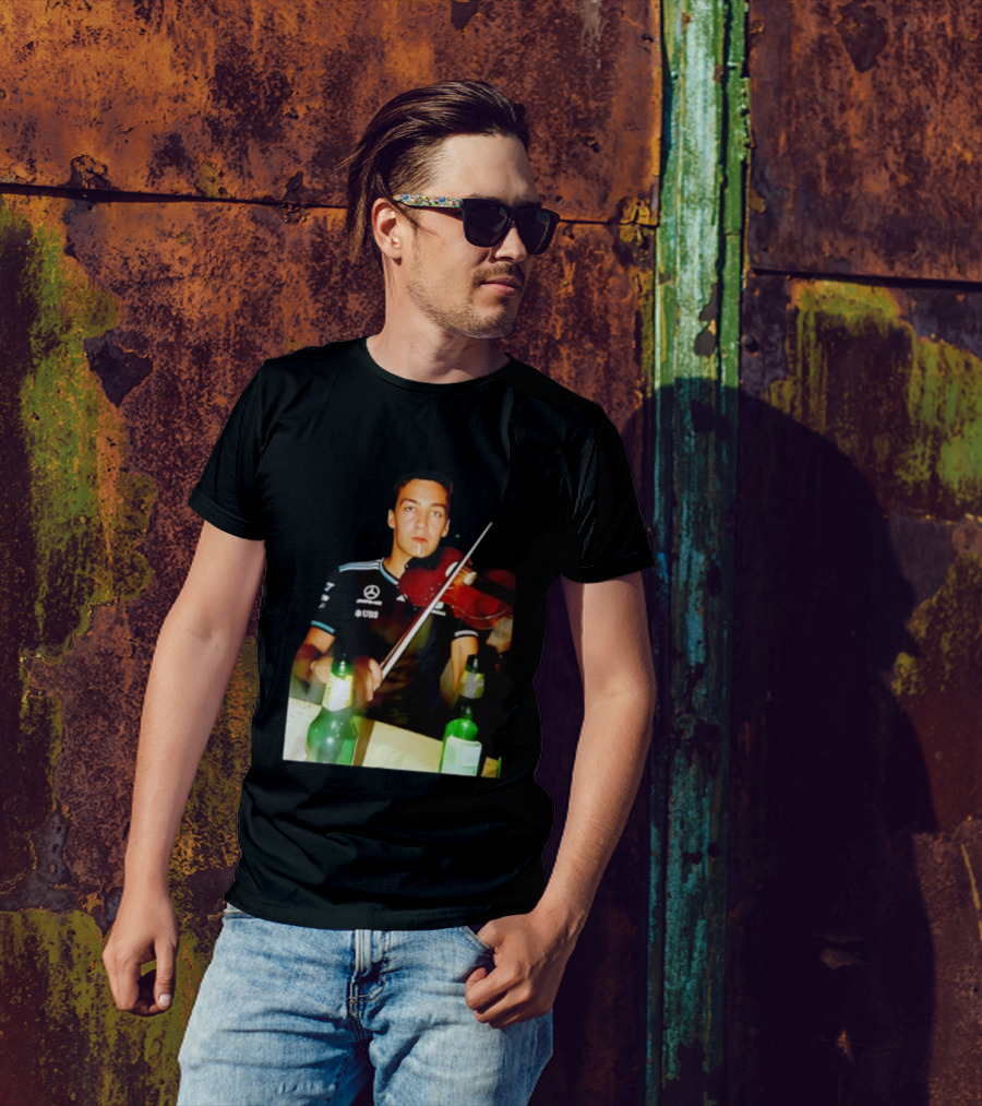 Mercedes George Russell Violin UBS Racing Team T-Shirt