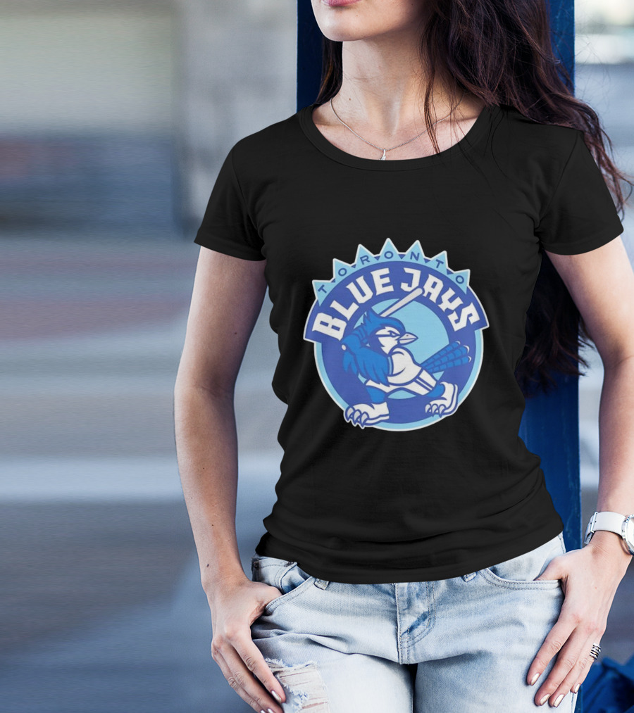 Toronto Blue Jays Vintage Bird Emblem T-Shirt