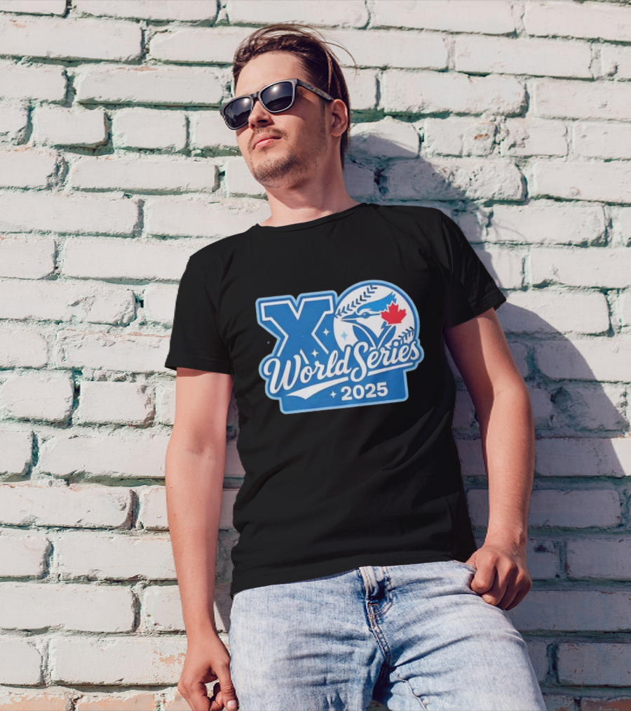 Toronto Blue Jays XO World Series 2025 Vintage Baseball Music Collab T-Shirt