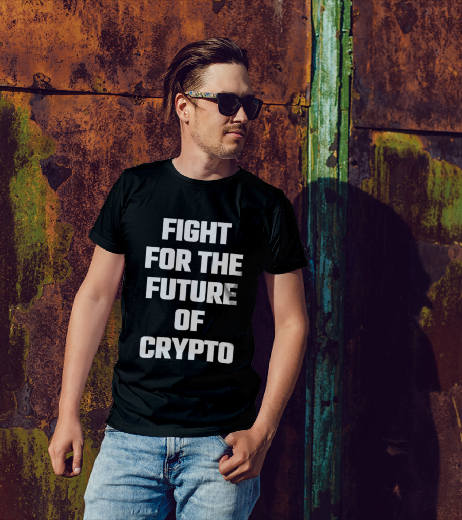 Fight For The Future Of Crypto Movement T-Shirt