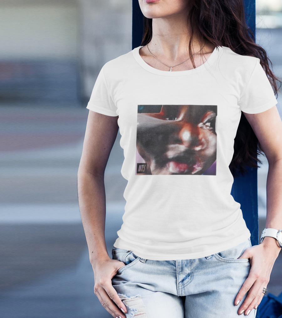 Frank Dorrey NTS Squish Face Distorted Portrait T-Shirt