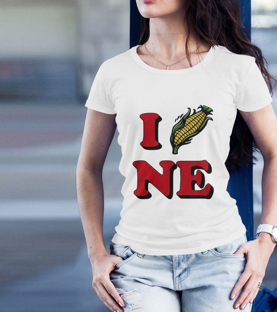 I Corn Ne University Of Nebraska Cornhuskers T-Shirt