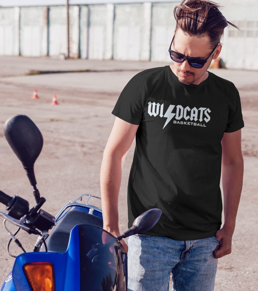 Wildcats Basketball 2025 2026 Tour Dates Moody T-Shirt