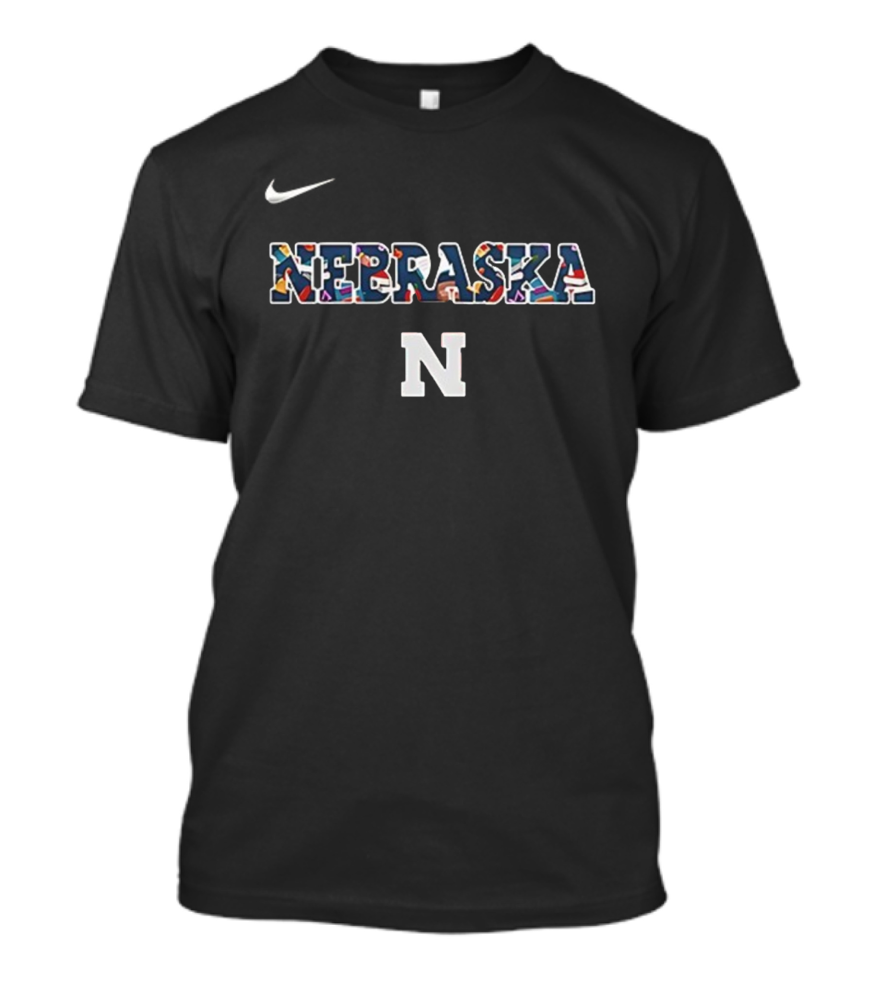 Nebraska Cornhuskers Teach Love Inspire Teacher Appreciation 2025 T-Shirt