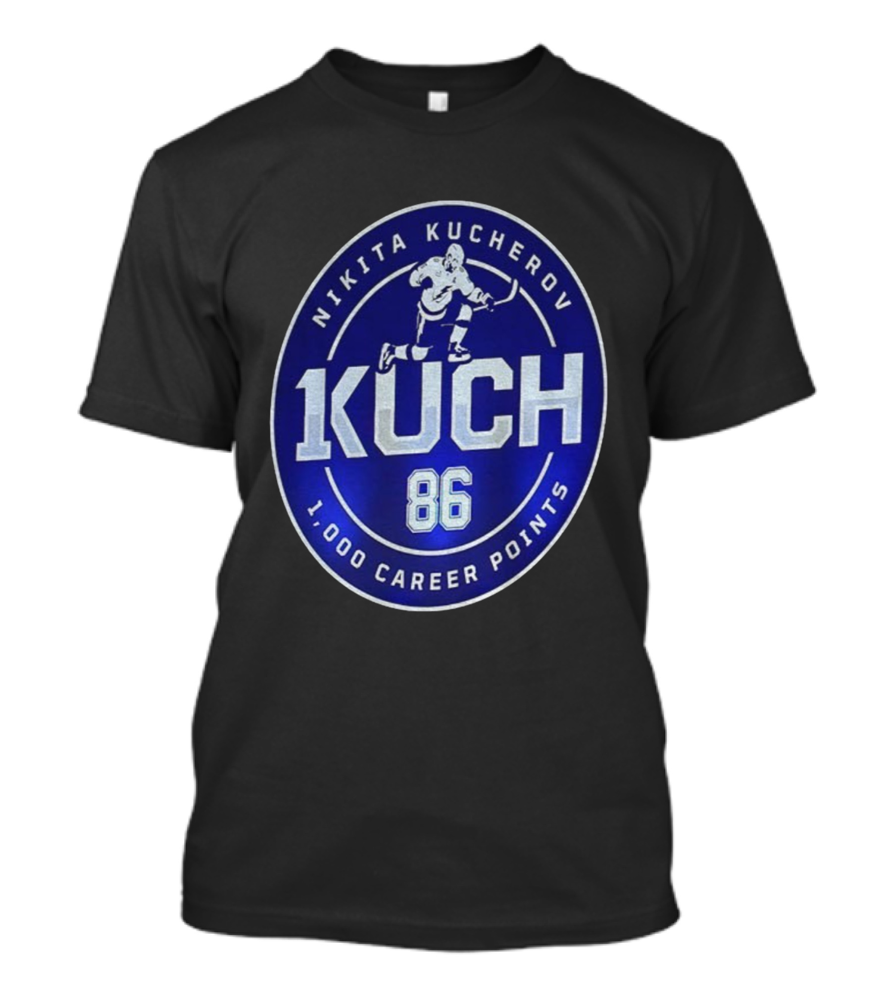 Nikita Kucherov KUCH 86 1000 Career Points T-Shirt