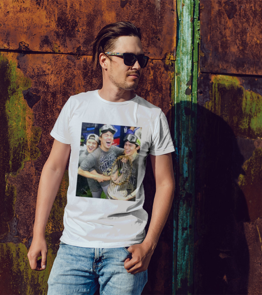 Los Angeles Dodgers World Series Champions 2025 Celebration Moment T-Shirt