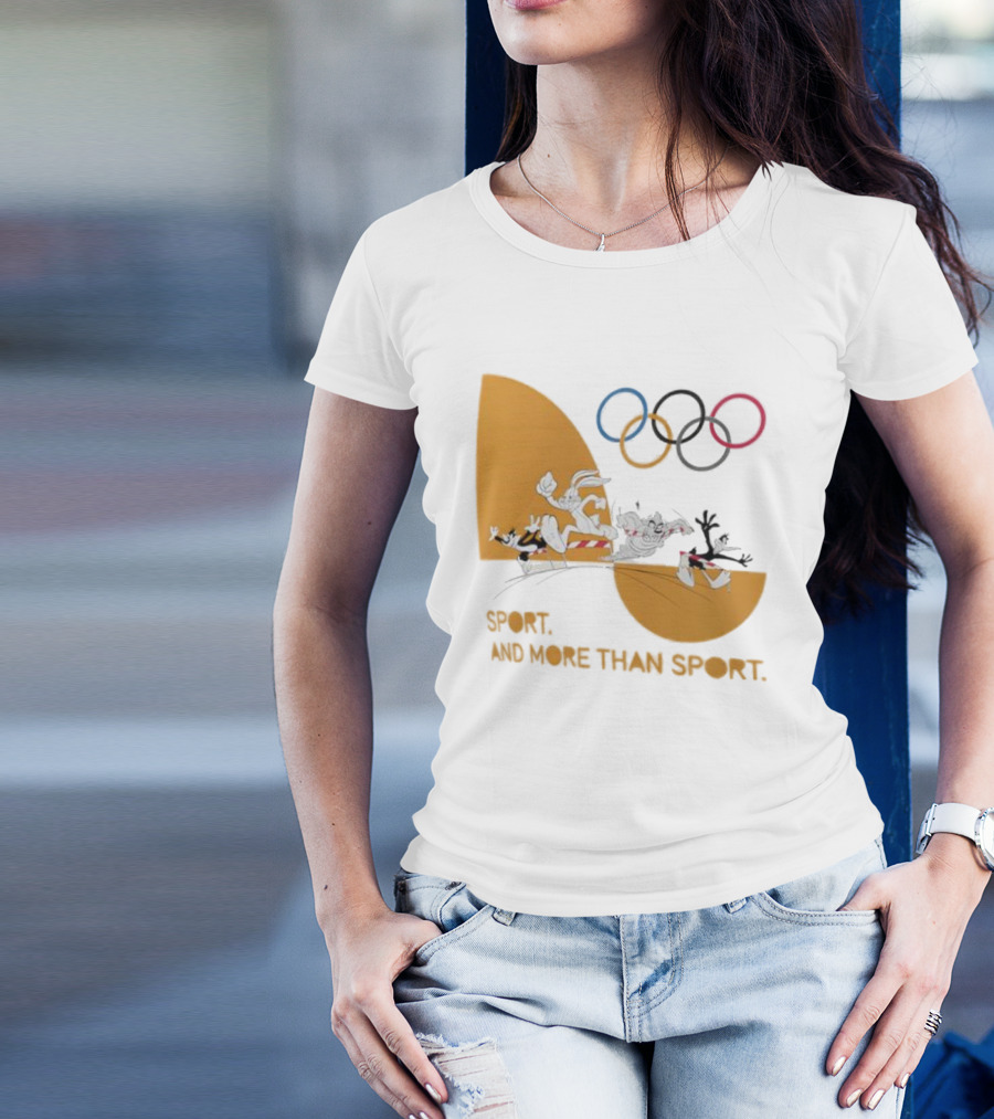 Olympic Collection Looney Tunes Hurdles Sport And More Than Sport T-Shirt