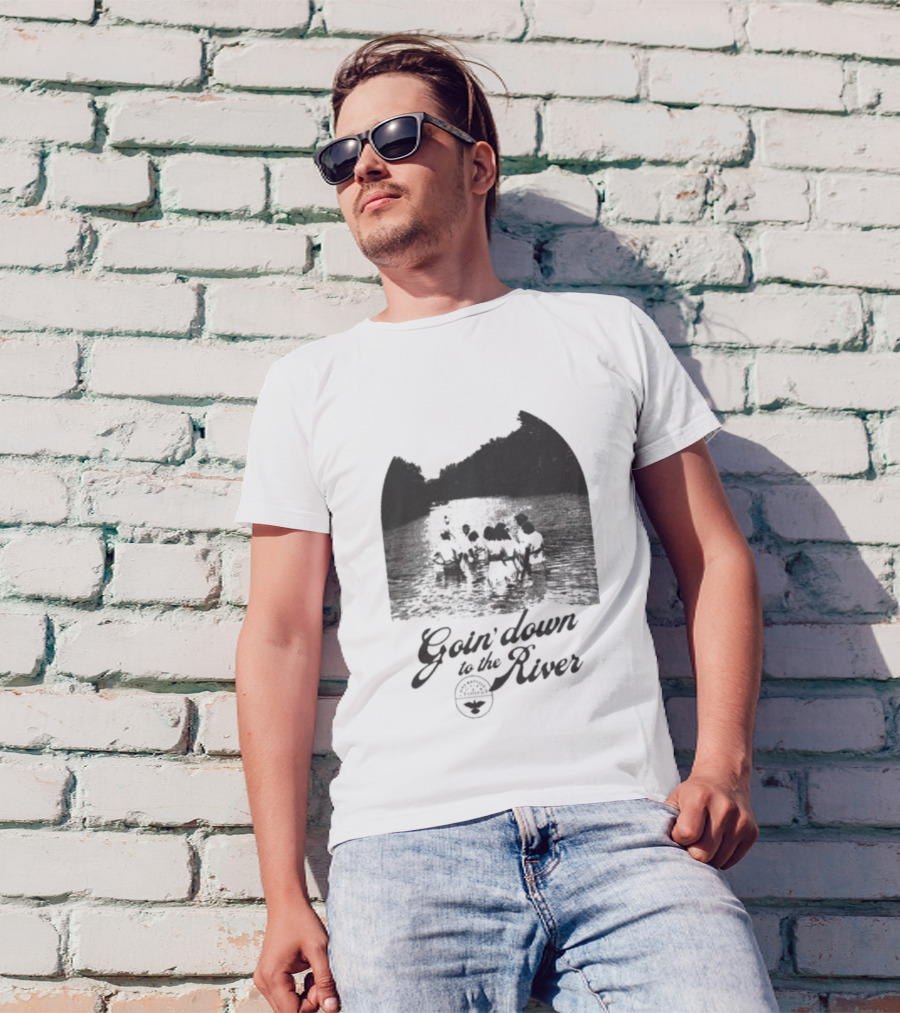 Goin' Down To The River Baptism Scene T-Shirt
