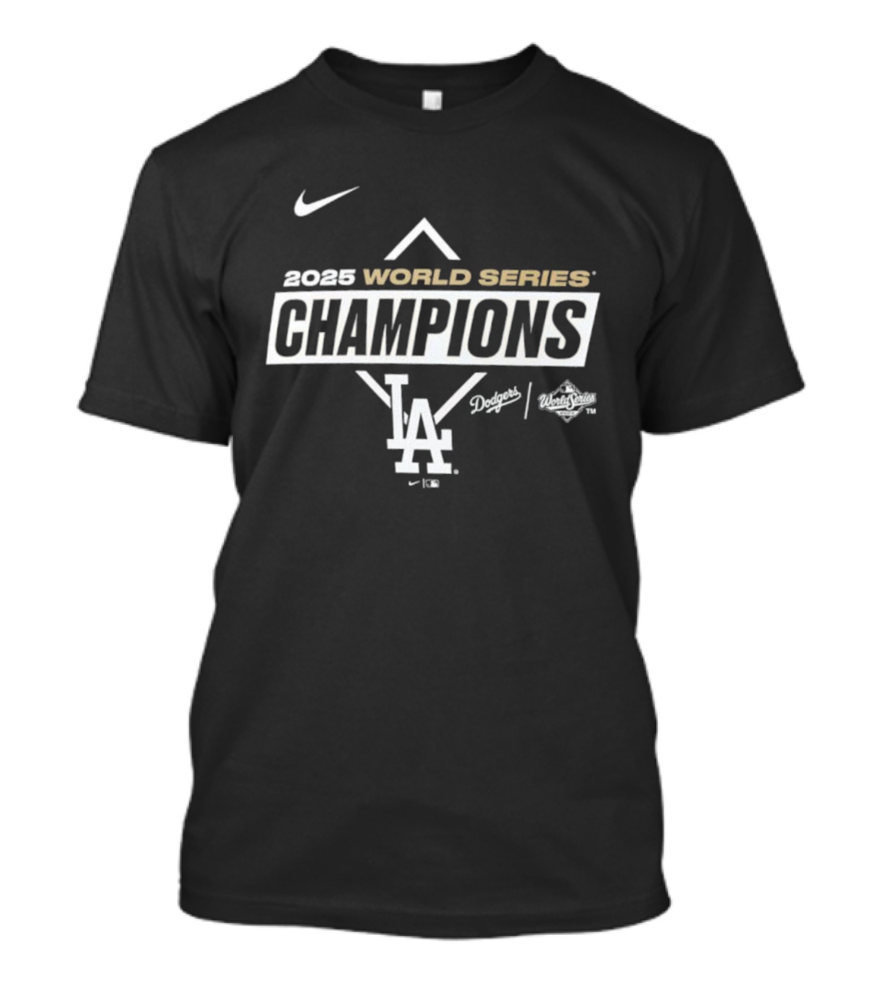 Los Angeles Dodgers 2025 World Series Champions Nike Dodgers LA T-Shirt