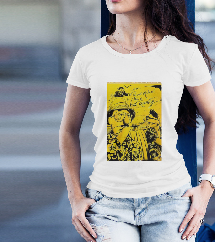 Muppets We Can't Stop Here This Is Bat Country Hunter S Thompson Parody T-Shirt