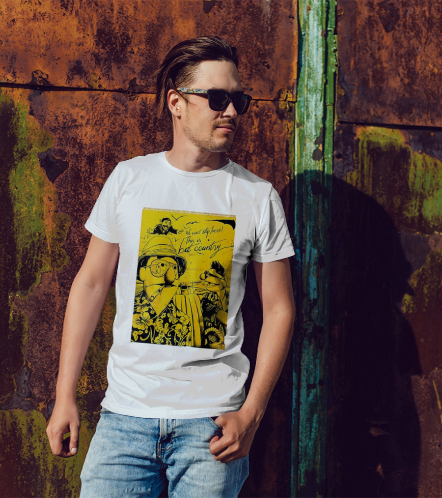 Muppets We Can't Stop Here This Is Bat Country Hunter S Thompson Parody T-Shirt