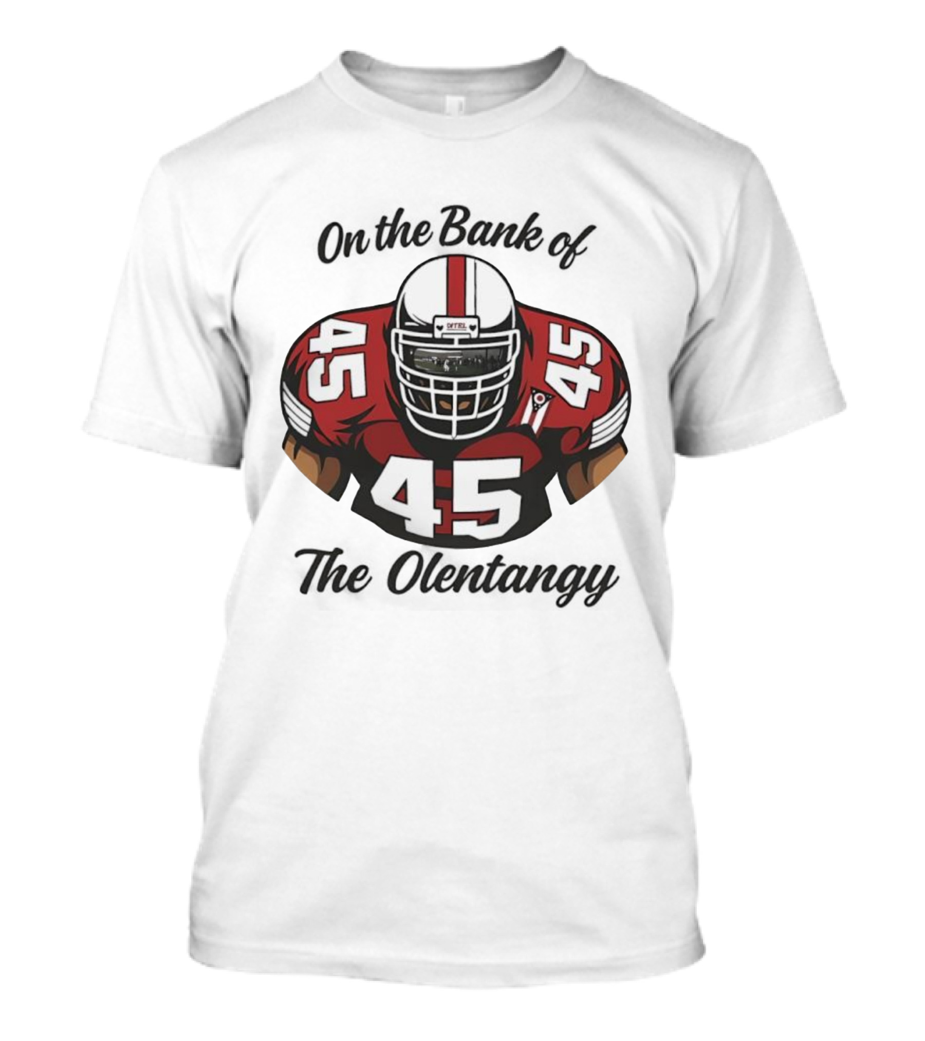 Ohio State University Player 45 On The Bank Of The Olentangy T-Shirt