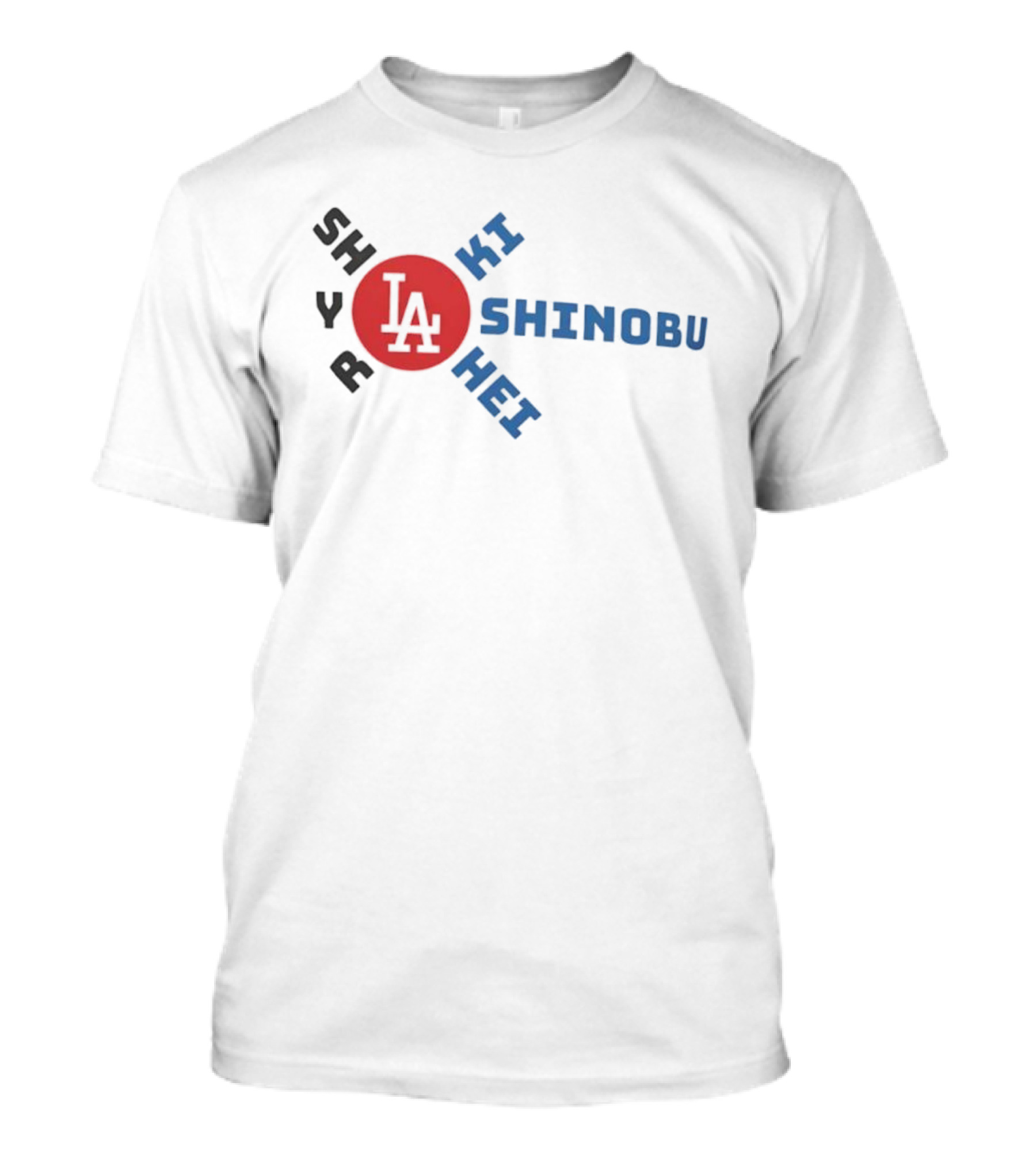 Shohei Roki Shinobu Hei LA Japan Baseball T-Shirt
