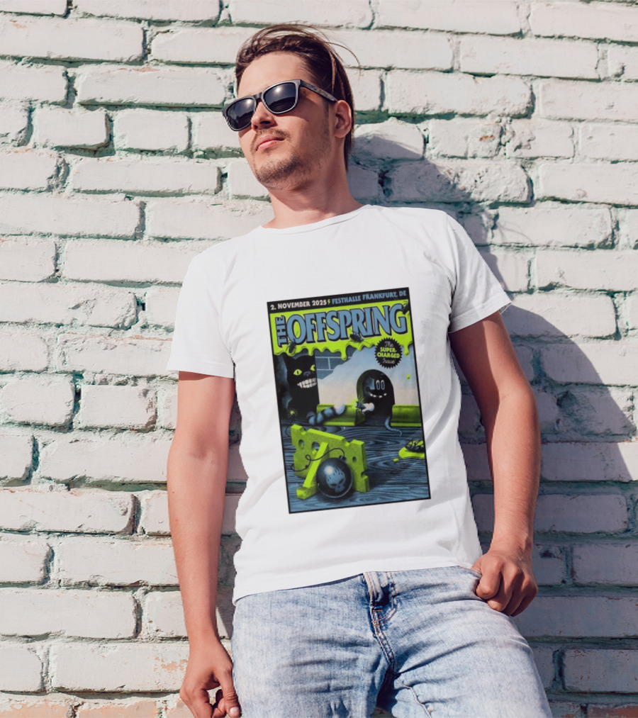 The Offspring Festhalle Frankfurt November 2 2025 Super-Charged Issue T-Shirt