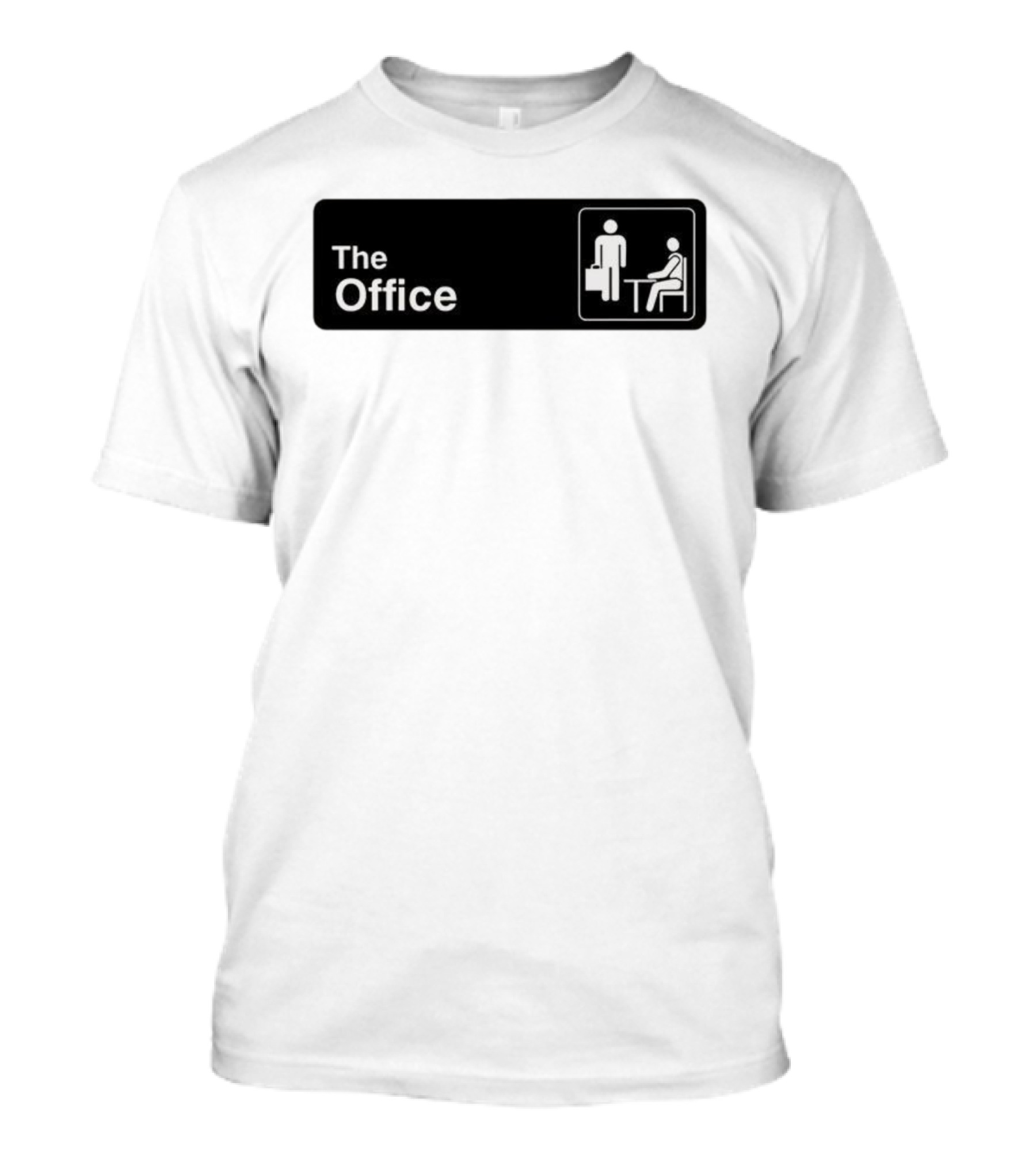 The Office Black And White Iconic Symbol Design T-Shirt