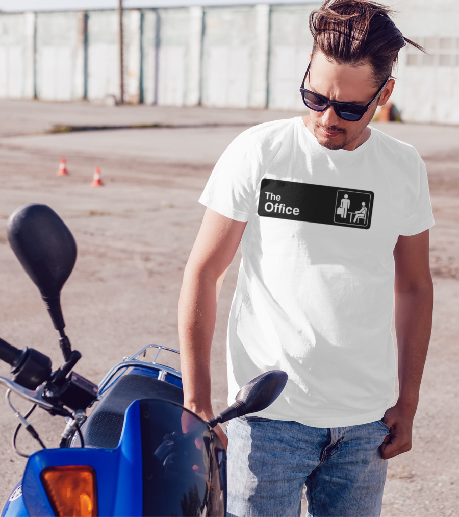 The Office Black And White Iconic Symbol Design T-Shirt