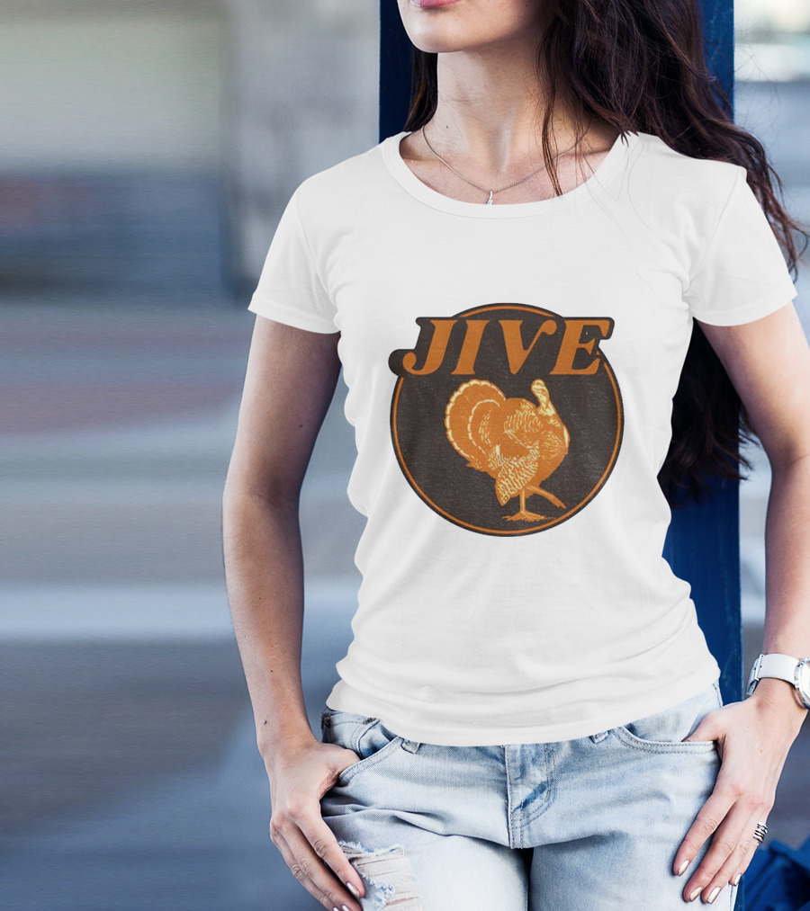 Jive Turkey Retro Style Thanksgiving Humor T-Shirt