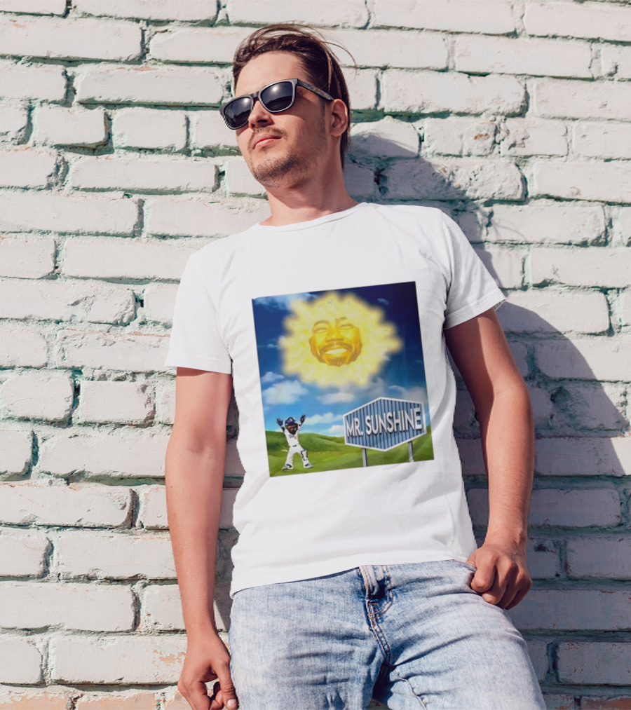 Dodgers Celebration Mini Mr. Sunshine LA Baseball Player T-Shirt