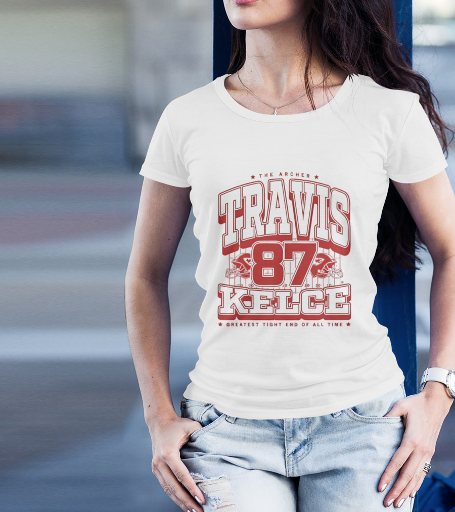The Archer Travis Kelce 87 Greatest Tight End Of All Time T-Shirt