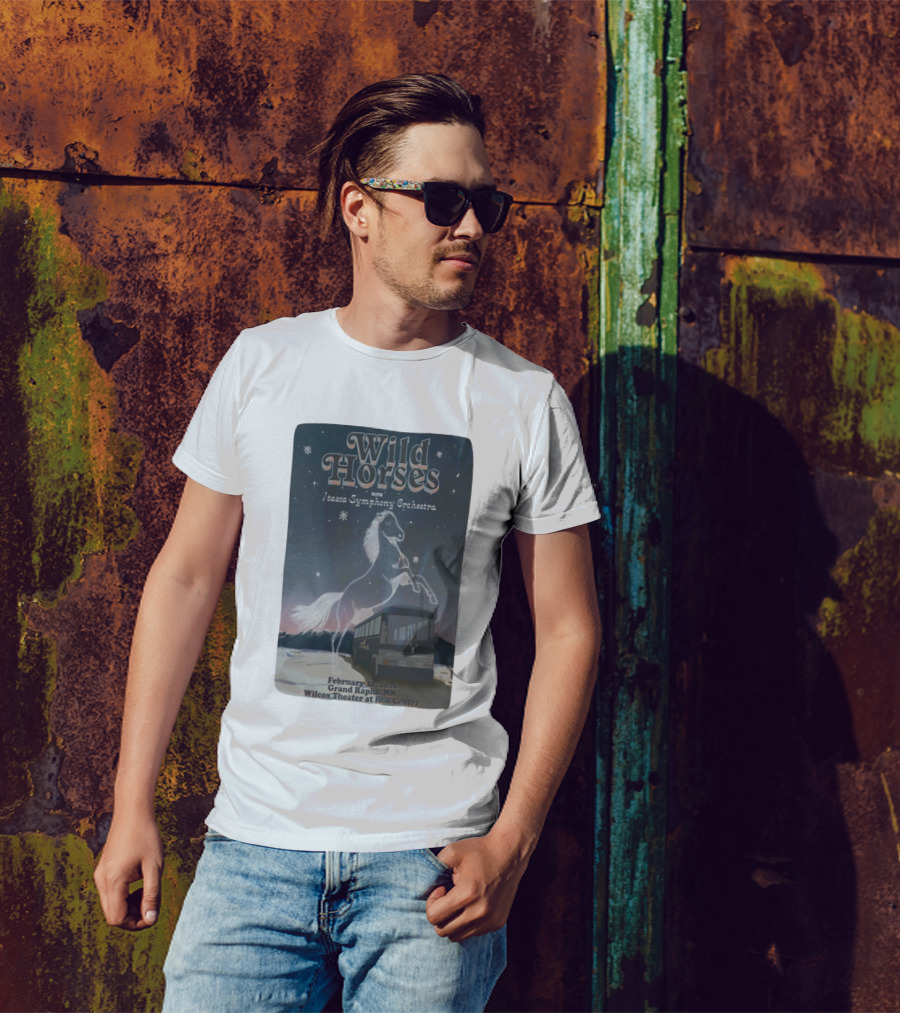 Wild Horses With Itasca Symphony Orchestra February 21 2026 Grand Rapids MN Wilcox Theater At Reif Center T-Shirt