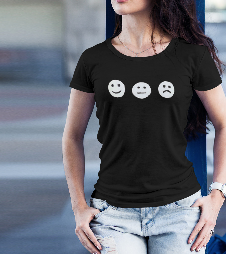Katy Perry How’s Your Day Emoji Faces T-Shirt