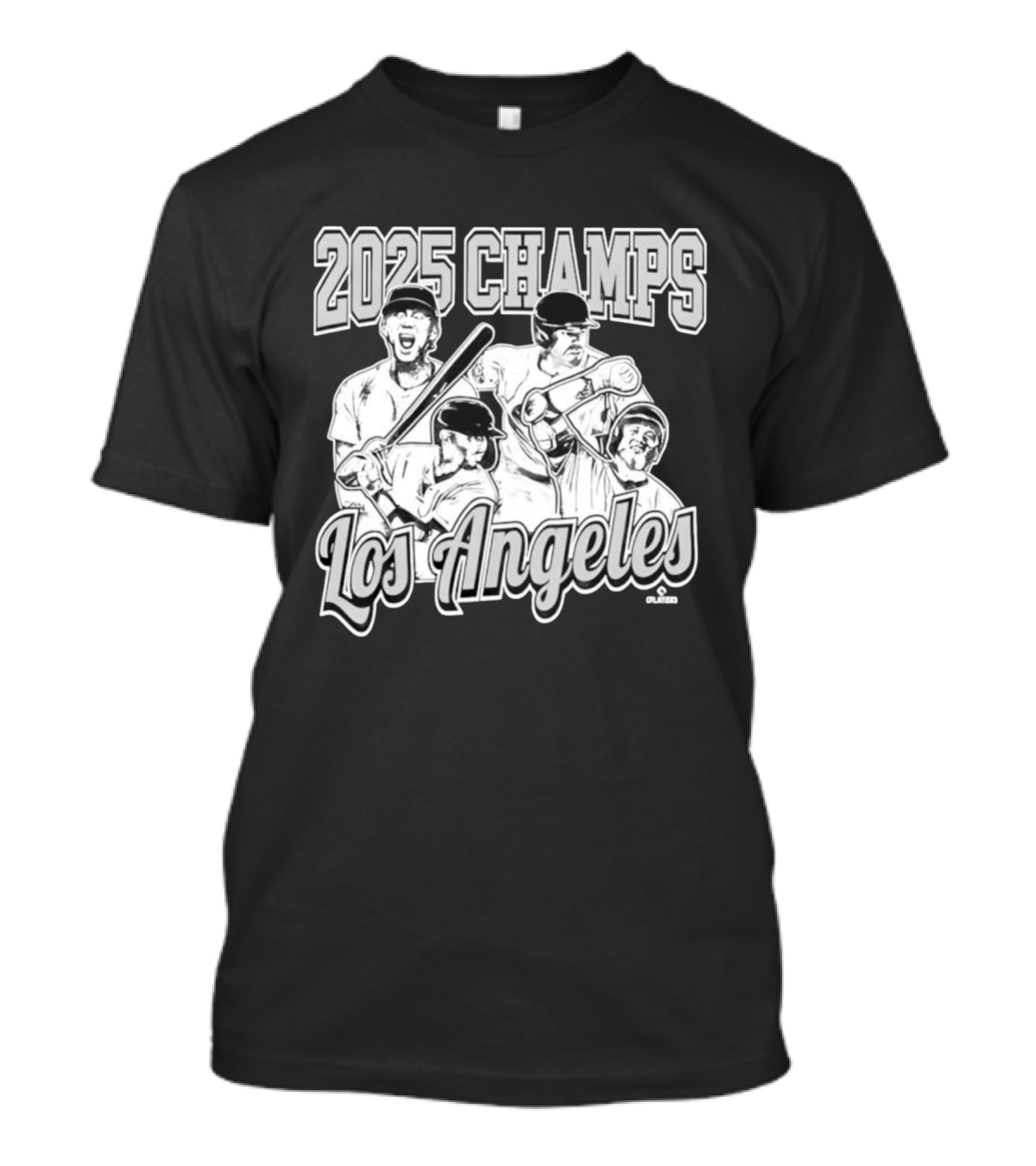 Los Angeles 2025 Champs Baseball Team Triumph T-Shirt