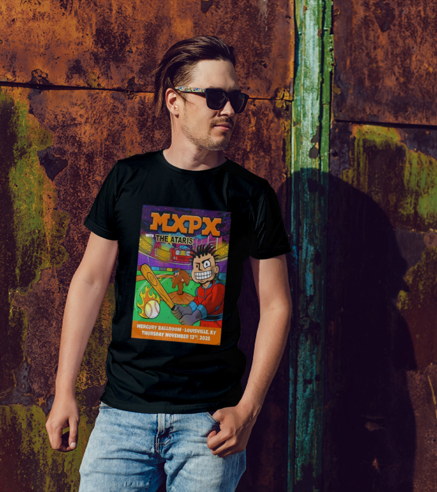 MXPX With The Ataris Concert Nov 13 2025 Mercury Ballroom Louisville KY T-Shirt