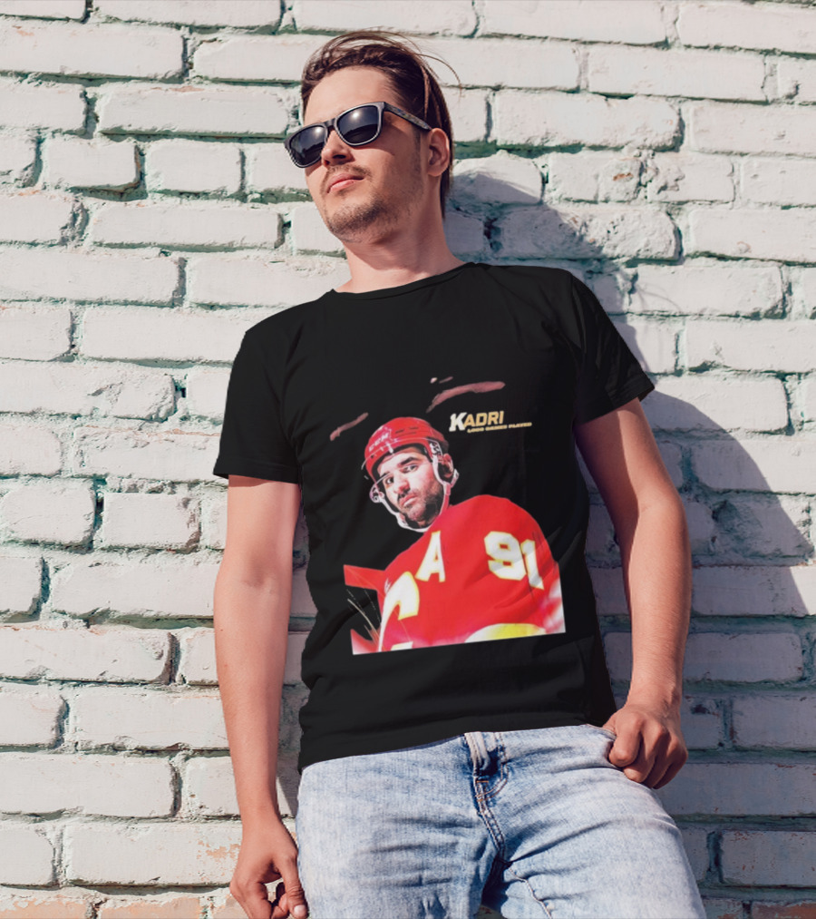 Kadri Calgary Hockey 91 Achievement Milestone T-Shirt