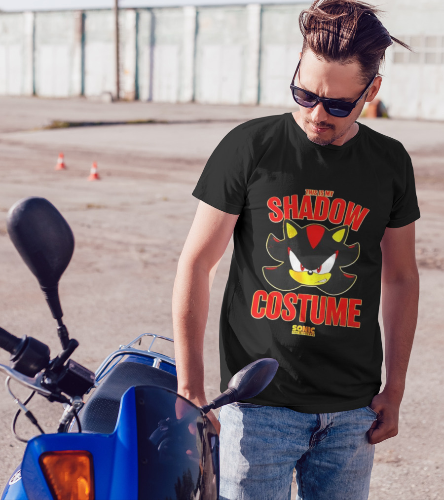 This Is My Shadow Costume Sonic The Hedgehog Halloween T-Shirt