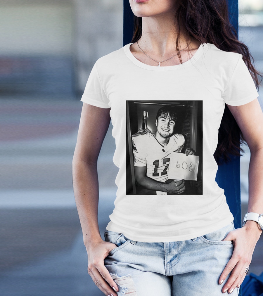 Drew Mestemaker 608 North Texas Mean Green Football Player 17 T-Shirt