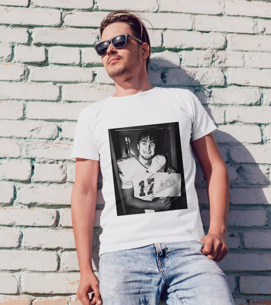 Drew Mestemaker 608 North Texas Mean Green Football Player 17 T-Shirt