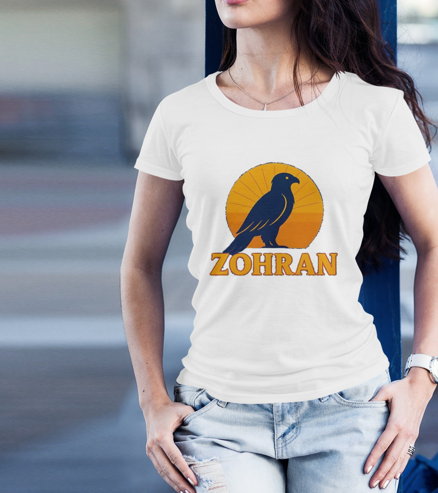Zohran Eagle Sunrise Silhouette T-Shirt