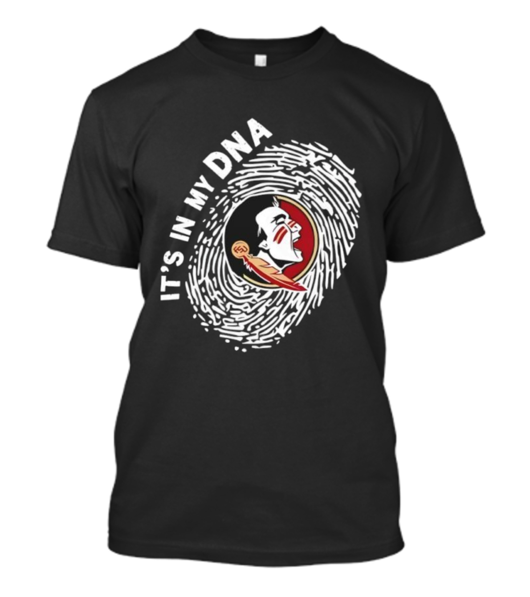 Florida State Seminoles It's In My DNA Fingerprint T-Shirt