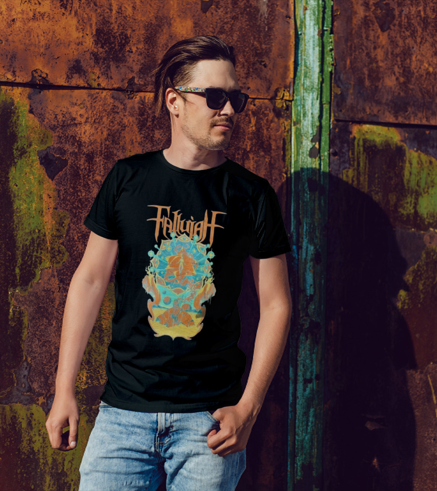 Fallujah Prism Psychedelic Cosmic Artwork T-Shirt