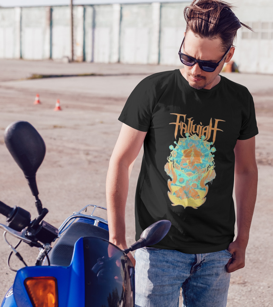 Fallujah Prism Psychedelic Cosmic Artwork T-Shirt