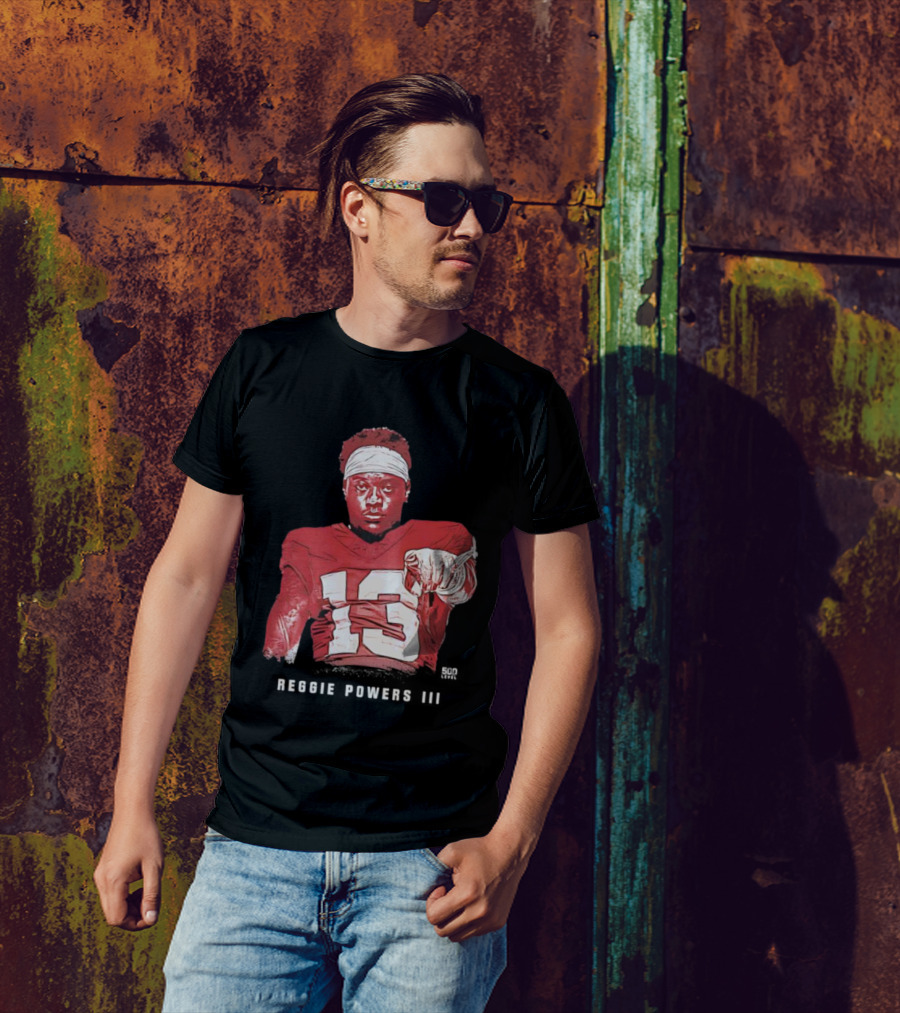 Reggie Powers III College Football Jersey 13 T-Shirt