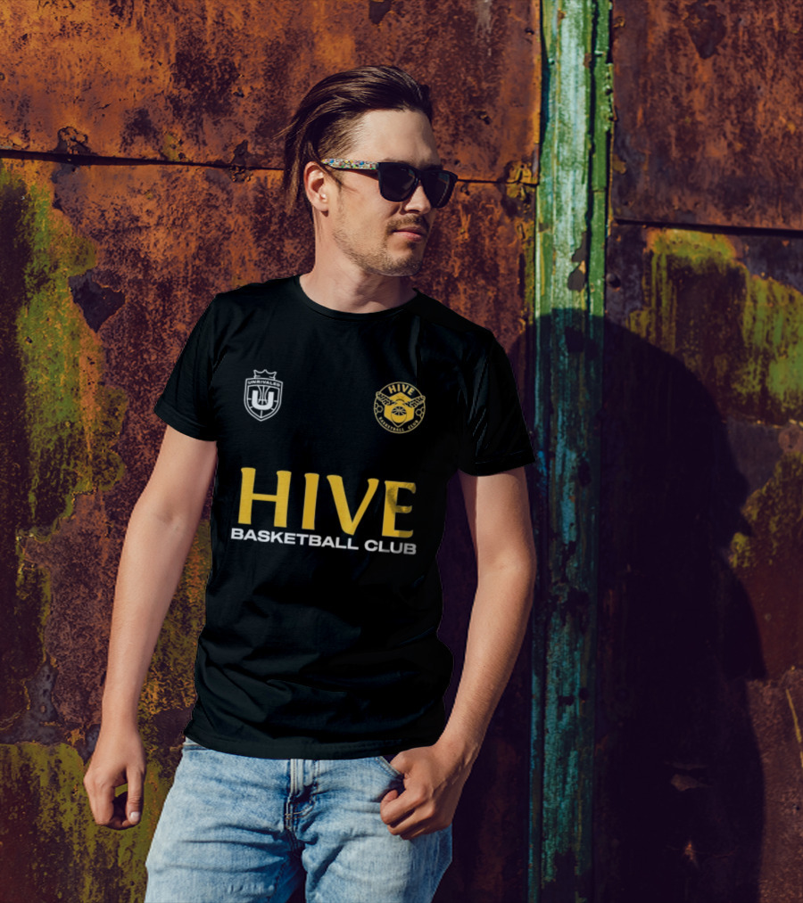 Unrivaled Hive Basketball Club Hive Classic Emblem Collaboration T-Shirt