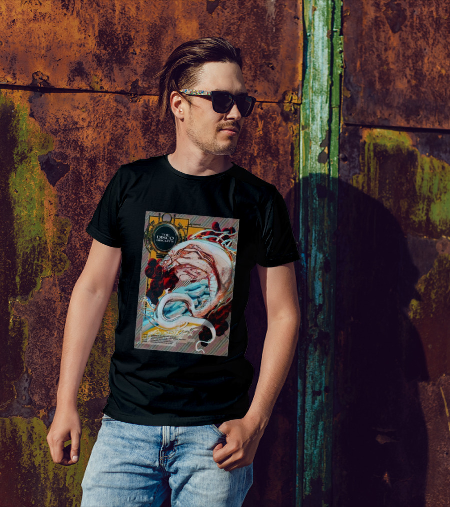 The Disco Biscuits Nov 8 2025 Washington DC Concert Event Snake Art T-Shirt